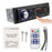 SWM 1428 RCA Audio Subwoofer 1 Din Car Stereo FM Radio Bluetooth MP3 Player with Remote Control - 1