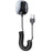 LOHEE S-25 Digital Display Car Bluetooth-compatible 5.0 Receiver MP3 Music Player FM Transmitter with USB Spring Cable - 1