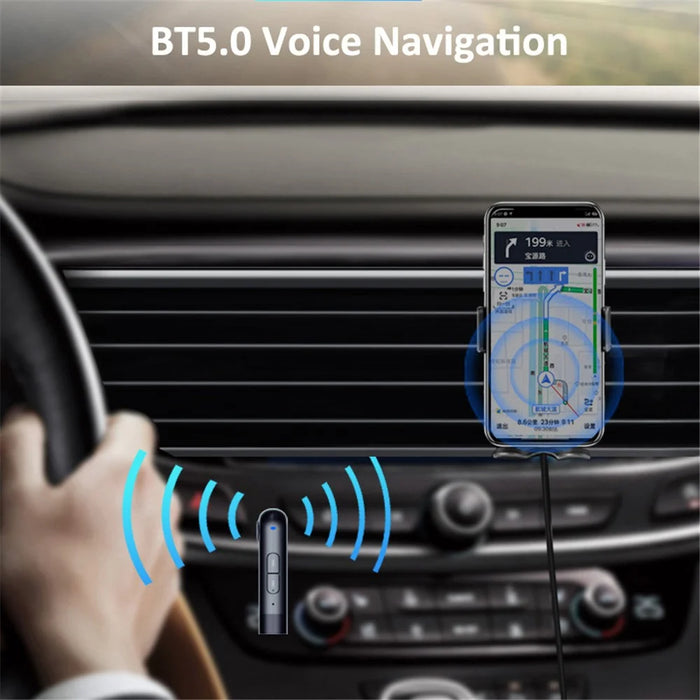 LOHEE S-18 Bluetooth-compatible Aux Receiver Bluetooth-compatible 5.0 Music Player Car Wireless Audio Receiver Bluetooth-compatible Adapter - 3