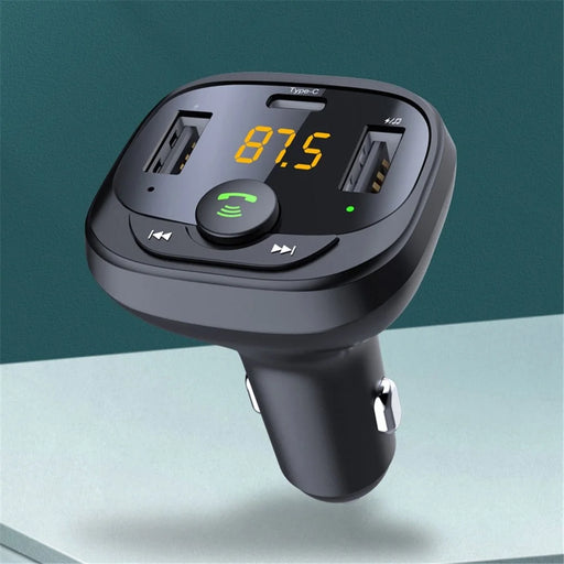 LOHEE S-21A Car Bluetooth-compatible Receiver MP3 AUX Player Adapter HiFi Sound Music Player Kit Hands-free Call Function Car Charger for Phone Tablets and Other Devices - 2
