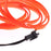 5m Cigarette Lighter EL Strip Light for Car Decoration Ambient Lights Glowing Rope Light with Driver - Orange - 5