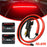 90cm PVC High Mount Car Brake Light Strip Rear Glass Decorative LED Lamp Flashing Warning Light - 3