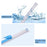 2Pcs 60cm Cuttable 12V Car DRL Flexible LED Strip Daytime Running Light Waterproof Turn Signal Light - White / Yellow - 6