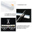 2Pcs 60cm Cuttable 12V Car DRL Flexible LED Strip Daytime Running Light Waterproof Turn Signal Light - White / Yellow - 7