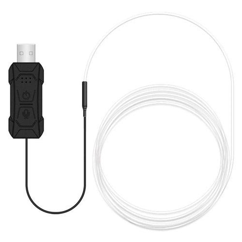 S5U 5m S-Series Multi-color RGB LED Strip Light Flexible Fiber Optic Car Interior USB Atmosphere Lamp - 1