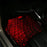 DX4U 4-LEDs USB Port Car Footwell Light Strip Sound-activated 8 Colors Atmosphere Light - 5