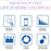 N2U-72 4Pcs Car 72LED Underglow Light Multi-color Bluetooth-compatible APP Control USB Car Decorative Lamp Underbody LED Strip Lights - 3