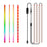 N2U-72 4Pcs Car 72LED Underglow Light Multi-color Bluetooth-compatible APP Control USB Car Decorative Lamp Underbody LED Strip Lights - 5