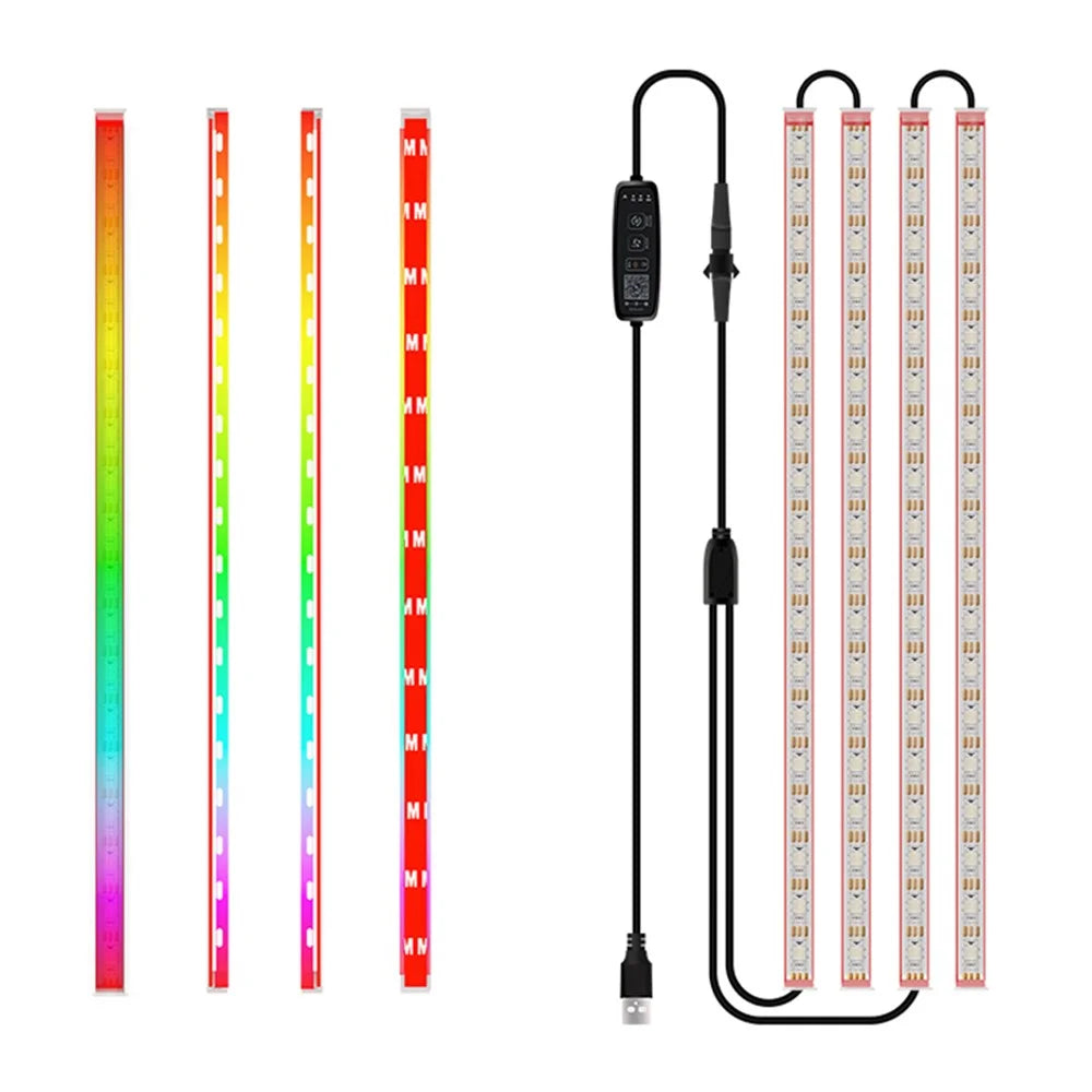 N1U-72 Car Underglow Lights Strip Waterproof Exterior Car Lights with APP Control, 12V 72LEDs Underbody Lights - 4