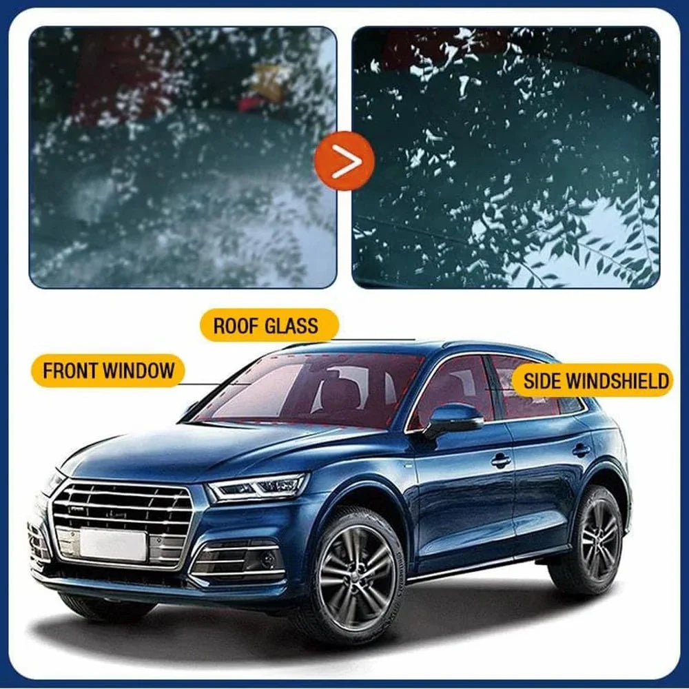 50ml Car Glass Oil Film Removing Paste Auto Window Windshield Glass Polishing Degreaser - 5
