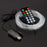 IS13U 3m Car Fiber Optic Neon Wire Strip Light USB Ambient Lamp with Remote Control for Center Console - 1