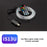 IS13U 3m Car Fiber Optic Neon Wire Strip Light USB Ambient Lamp with Remote Control for Center Console - 2