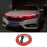 1.5m Car Hood PVC Silicone Waterproof DRL Light Strip Super Bright Flexible Decorative Light - Red - 1