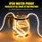 1.5m Car Hood PVC Silicone Waterproof DRL Light Strip Super Bright Flexible Decorative Light - Red - 4