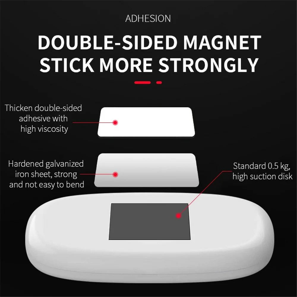MS-032 10-LED Voice-Controlled Car Reading Light Magnetic USB Ambient Light - 5