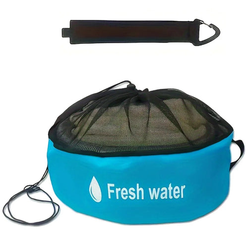 RV Water Hose Storage Bag Sewer Pipe Organizer 600D Oxford Cloth Wire Cable Storage Bag - Blue - 1