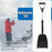 Extendable Detachable Car Snow Shovel Plastic + Aluminum Blade Winter Snow Ice Removal Tool - 6