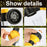 100ml Multi-Functional Water Gun Liquid-Filled High-Pressure Hand Sprayer for Washing Car Watering Lawn - Yellow - 3