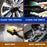 14Pcs / Set Car Cleaning Cloth Washing Mitten Duster Wheel Hub Brush Vehicle Detailing Brushes Kit - 5