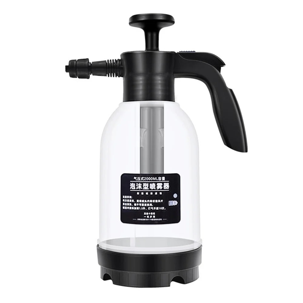 9319F 2L Foam Sprayer Watering Can Car Wash Cleaning Tool Foam Generator Bottle - 1