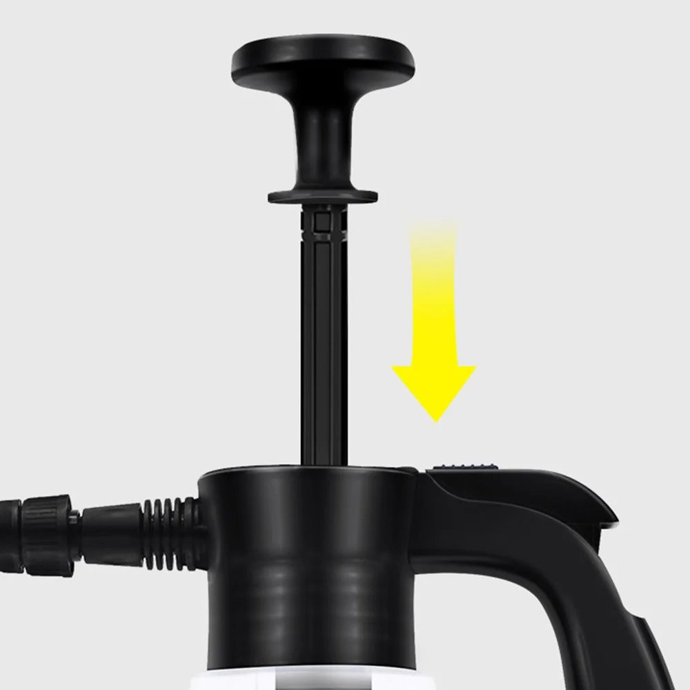 9319F 2L Foam Sprayer Watering Can Car Wash Cleaning Tool Foam Generator Bottle - 5