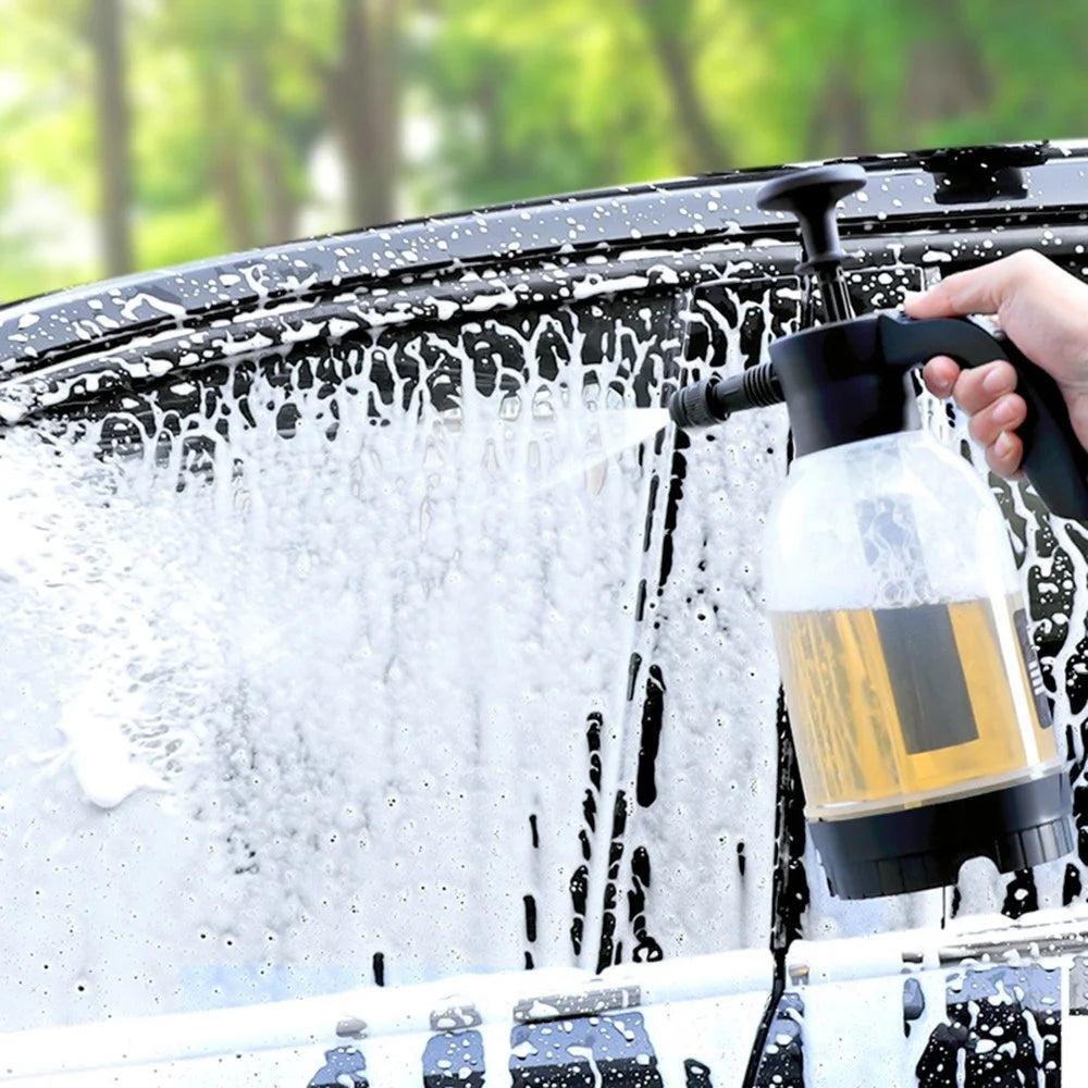 9319F 2L Foam Sprayer Watering Can Car Wash Cleaning Tool Foam Generator Bottle - 6