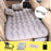 LUFTIKID Air Inflation Bed SUV Truck Sleeping Mat Car PVC Flocking Mattress with Footrest - Grey - 2