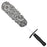 Car Wheel Cleaning Brush Soft Microfibre Long Handle Rim Detailing Brush - Black+White Handle - 1