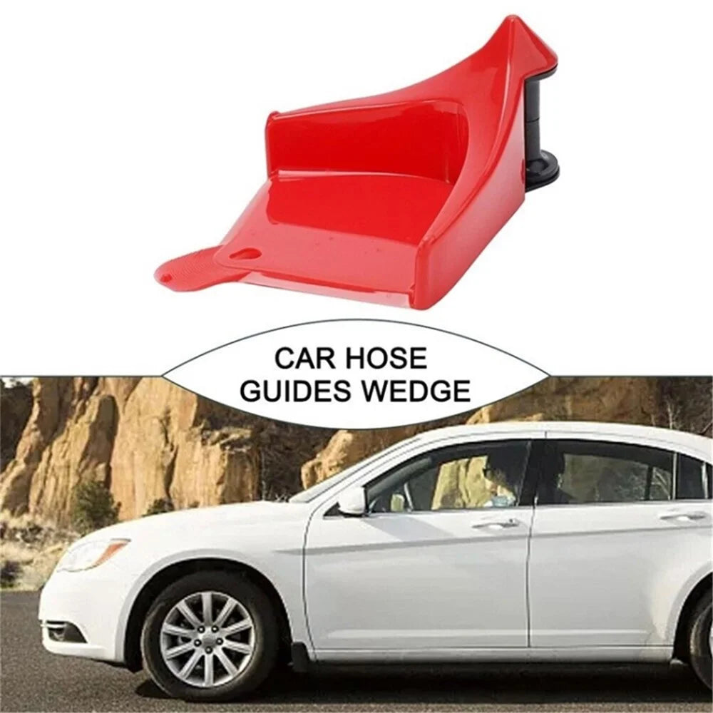 Tire Wedge Car Washing Water Pipe Tube Anti-pinch Tool Anti-winding Device - Red - 6