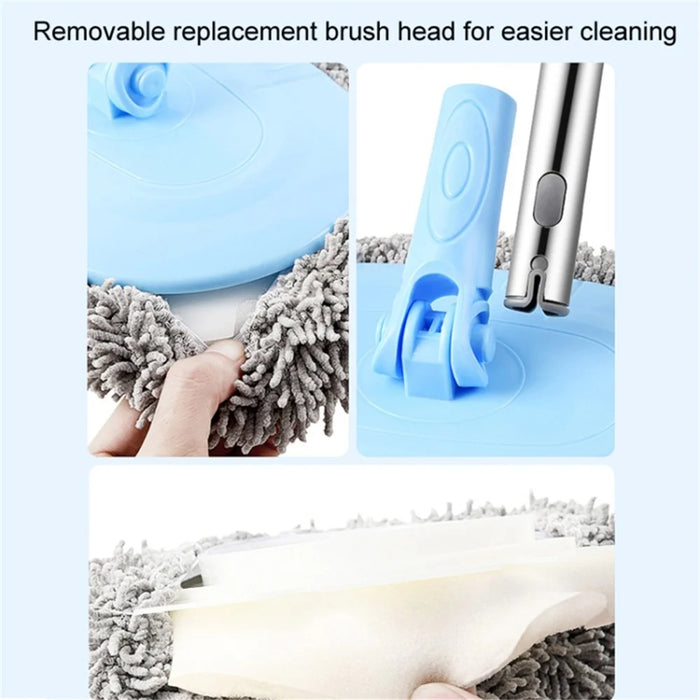 Telescopic Car Wash Brush Long Handle Wash Mop Chenille Car Cleaning Tool - 5