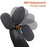 Car Neck Headrest Pillow Cushion Car Seat Memory Foam Padding Sleep Side Head Cervical Spine Support - Black - 2