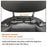 Car Neck Headrest Pillow Cushion Car Seat Memory Foam Padding Sleep Side Head Cervical Spine Support - Black - 3