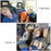 Car Neck Headrest Pillow Cushion Car Seat Memory Foam Padding Sleep Side Head Cervical Spine Support - Black - 5