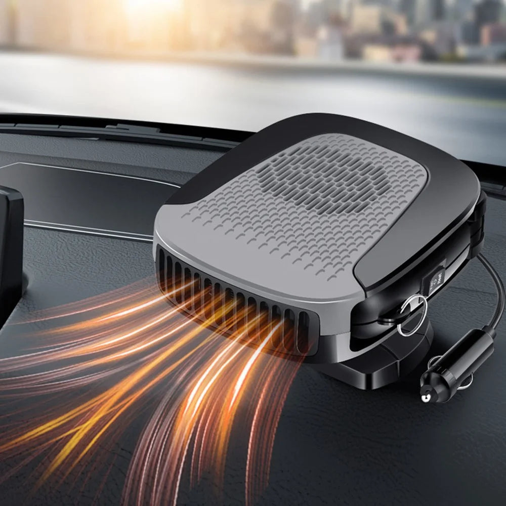 8215 12V Car Heating Cooling Fan Car Windshield Defrosting Heater Vehicle Interior Heating Device - 1