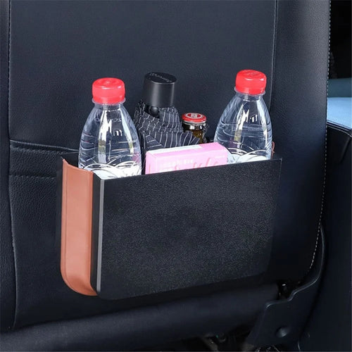 SN929 Car Folding Trash Can Hanging Bucket Waterproof Umbrella Storage Supplies Sundries Organizer - Black - 1