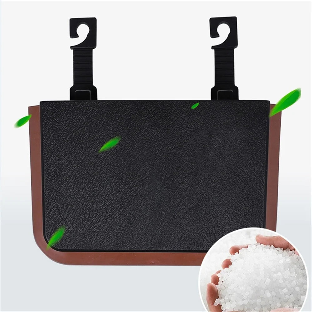 SN929 Car Folding Trash Can Hanging Bucket Waterproof Umbrella Storage Supplies Sundries Organizer - Black - 6