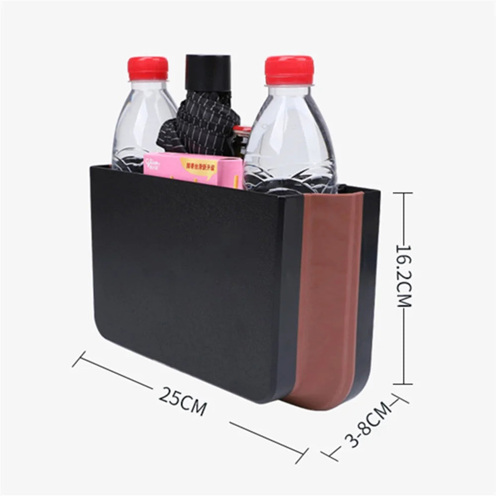 SN929 Car Folding Trash Can Hanging Bucket Waterproof Umbrella Storage Supplies Sundries Organizer - Black - 7