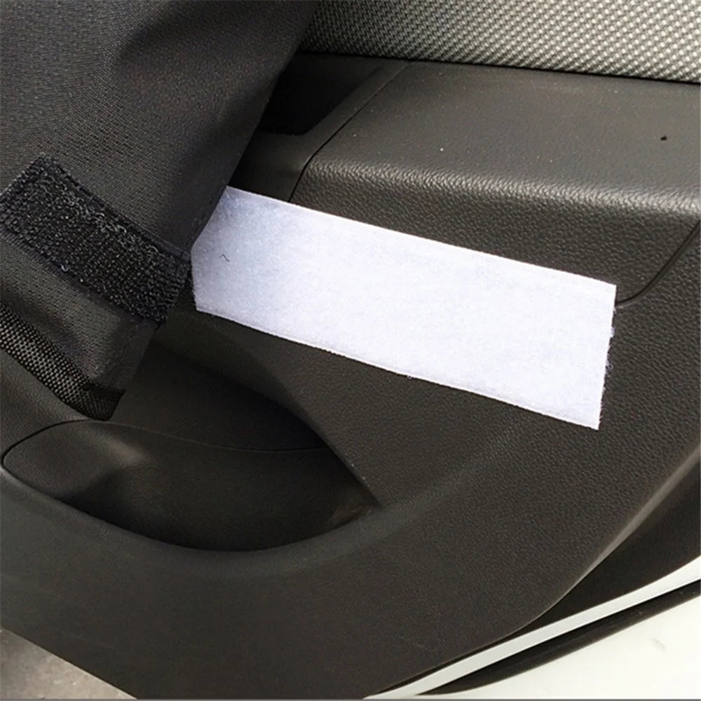 TG-PCU004 2Pcs / Set Car Side Door Window Storage Bag Organizer Hanging Bag with Mesh Pocket for SUVs, Trucks - 6