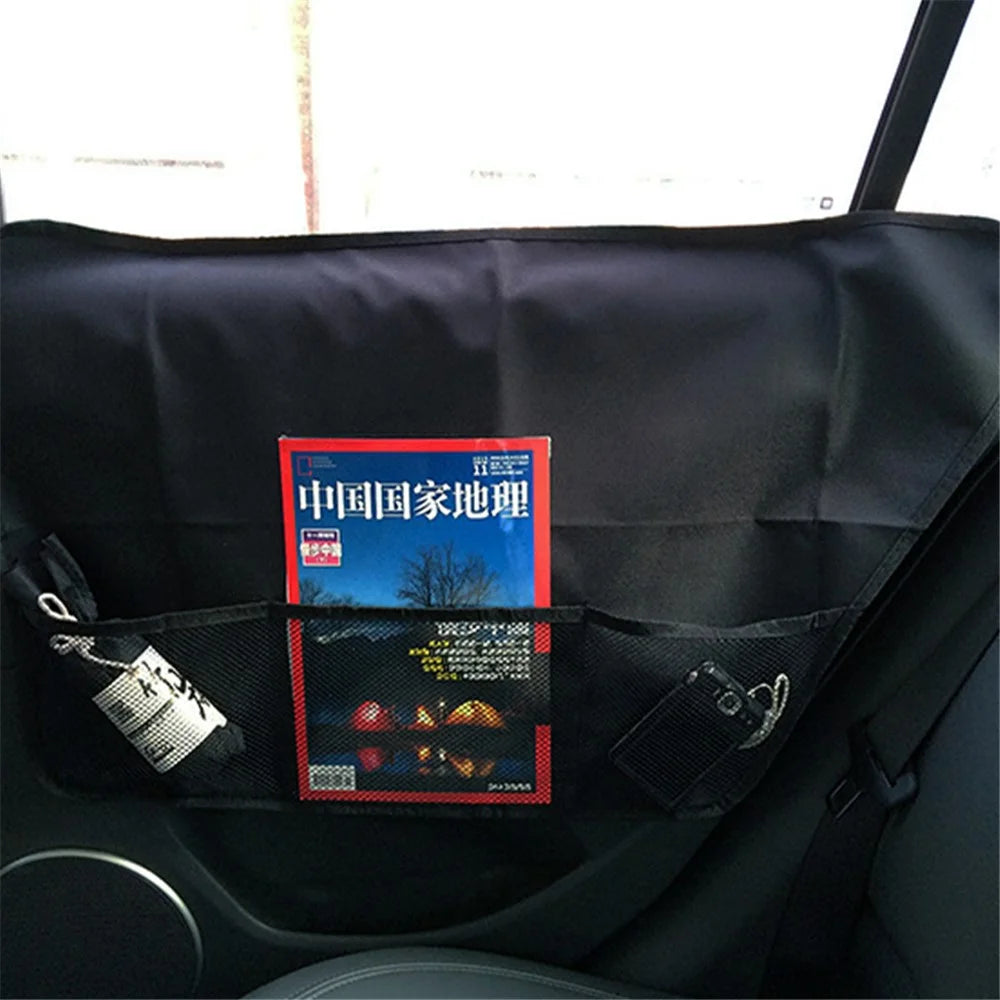 TG-PCU004 2Pcs / Set Car Side Door Window Storage Bag Organizer Hanging Bag with Mesh Pocket for SUVs, Trucks - 7