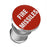 FIRE MISSILE / EJECT / NITROUS Letter Metal Cigarette Lighter Cigarette Butt for 12V Car Motorcycle - Red / FIRE MISSILE - 2