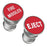 FIRE MISSILE / EJECT / NITROUS Letter Metal Cigarette Lighter Cigarette Butt for 12V Car Motorcycle - Red / FIRE MISSILE - 4