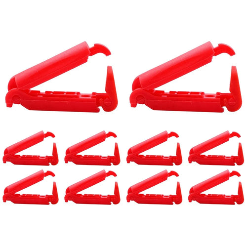 10Pcs Car Baby Safety Belt Buckle Fixing Tool Non-Slip Strap Clip Auto Seat Child Toddler Safety Belt Clamps - 1
