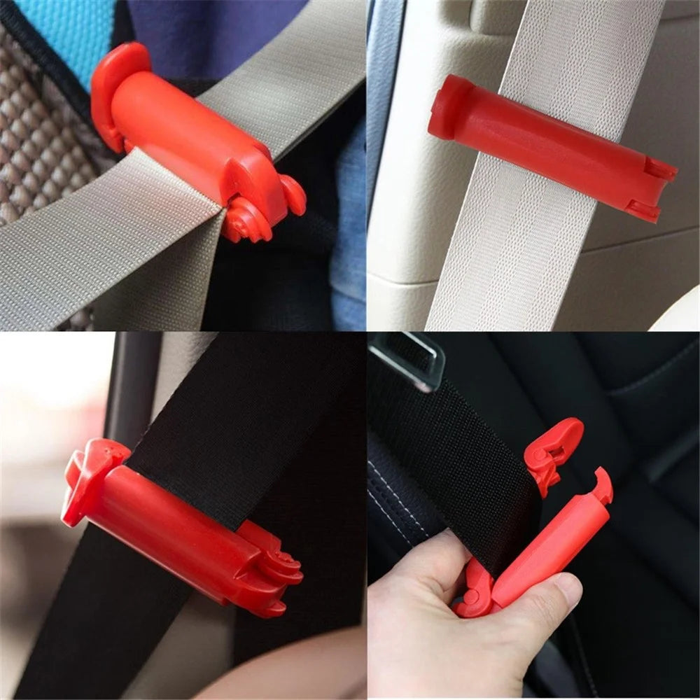 10Pcs Car Baby Safety Belt Buckle Fixing Tool Non-Slip Strap Clip Auto Seat Child Toddler Safety Belt Clamps - 3