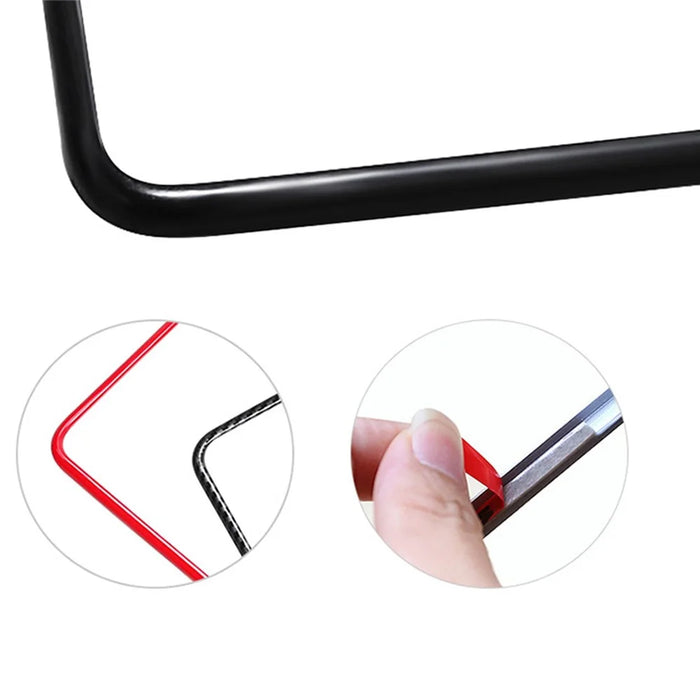 Car Center Console Screen Easy Installation Frame Tool Car Decoration for Tesla Model 3 Model Y  - Black - 4