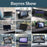 RH-500 Car Parking Reverse 5'' LCD Screen Recorder Display Monitor with Power Supply Cable - 6