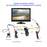 RH-505 5'' LCD Display Screen Rear View Backup Car Parking and Reverse Camera with Power Supply Cable+2 Brackets - 3