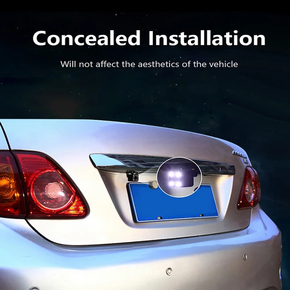 RH-502 5'' LCD Display Screen Car Parking Reverse System 4-LED Camera with Video Line - 7