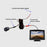 RH-501 5'' LCD Display Screen Car Parking Reverse Waterproof Round Rear Camera with Video Line - 6