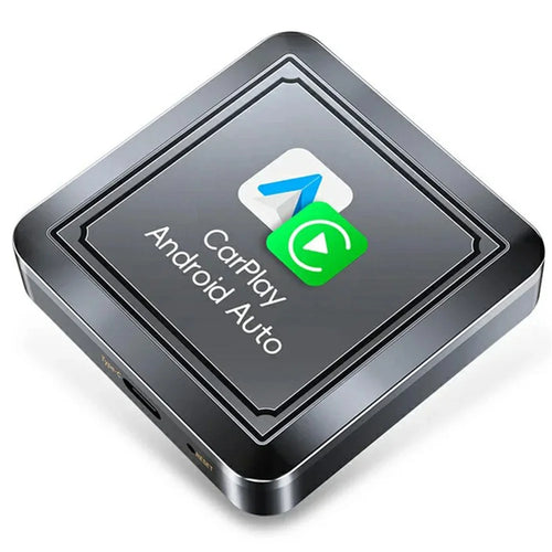 Q1S 2-in-1 Wired to Wireless Carplay Android Auto Adapter Bluetooth-compatible 5.0 Smart Box - 1