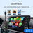 Q1D 2-in-1 Wired to Wireless Carplay Android Auto Adapter Carbon Fiber Texture Bluetooth-compatible Smart Box - 5